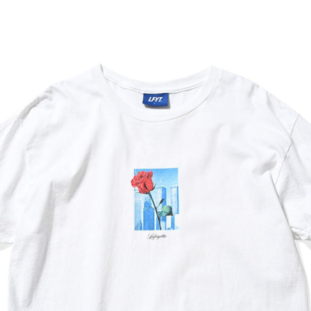 Manhattan Rose S/S Tee WHT マンハッタン ローズ 半袖 Tシャツ