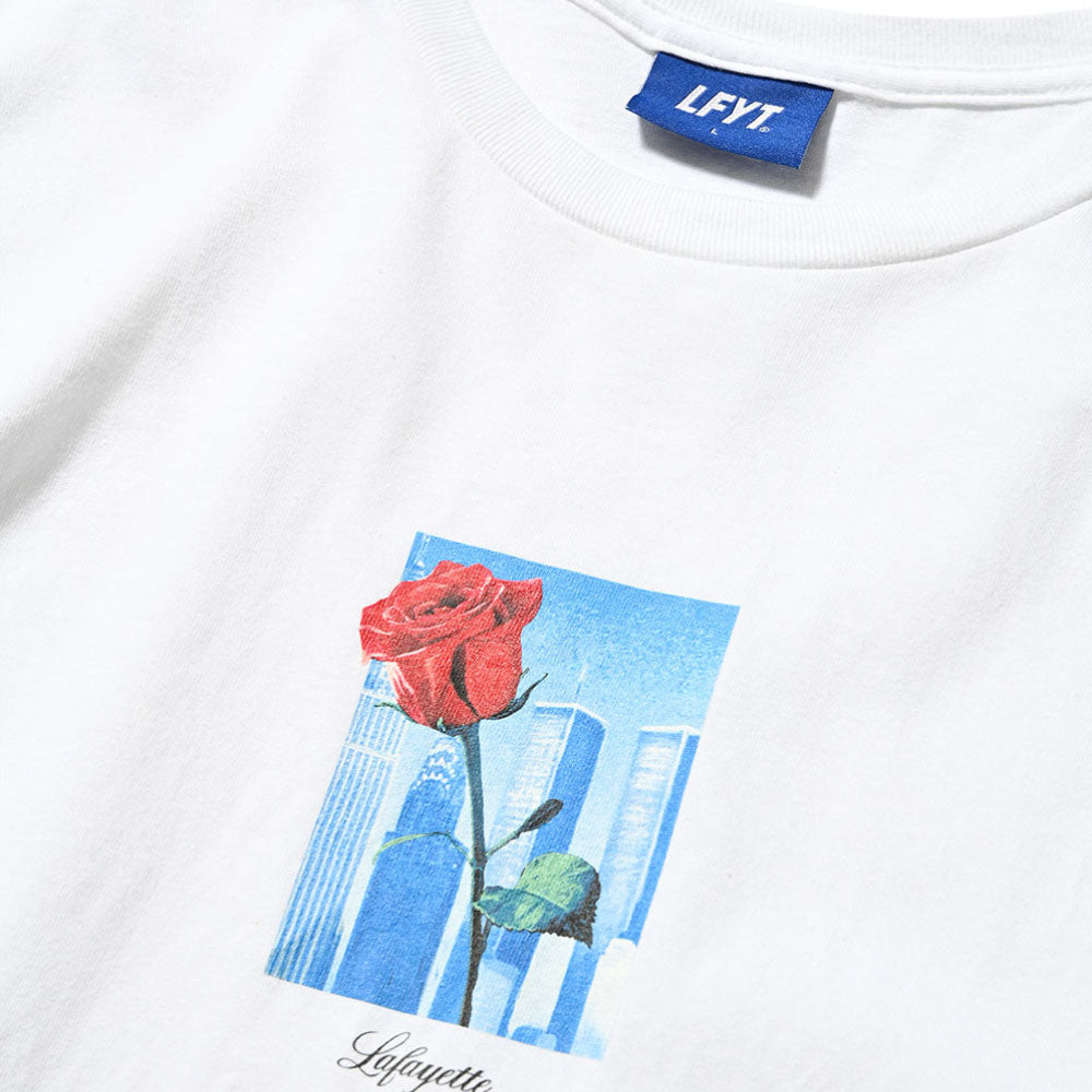 Manhattan Rose S/S Tee WHT マンハッタン ローズ 半袖 Tシャツ