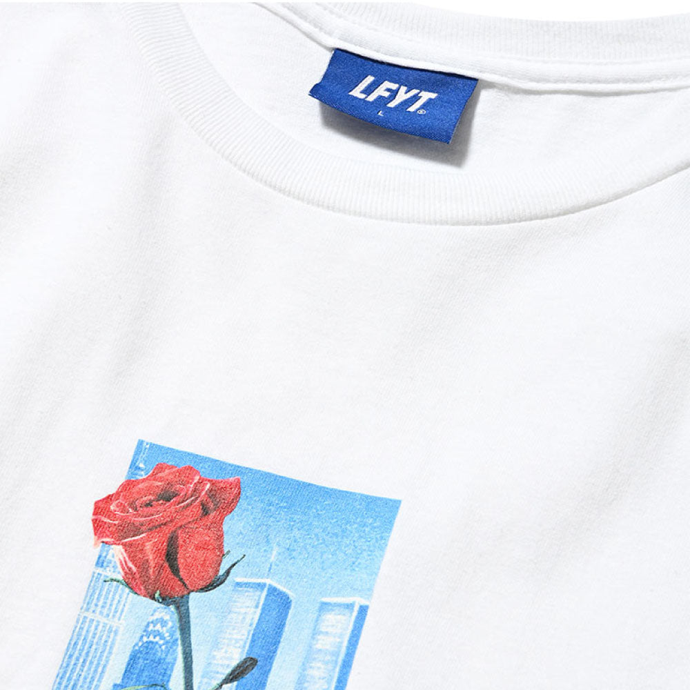 Manhattan Rose S/S Tee WHT マンハッタン ローズ 半袖 Tシャツ