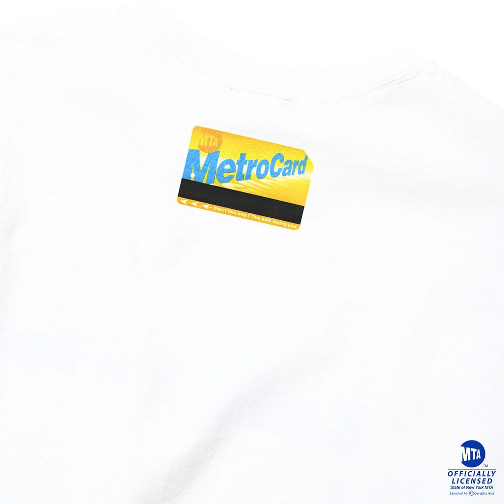 × MTA Logo S/S Tee WHT エムティーエー オフィシャル メトロ 半袖 Tシャツ