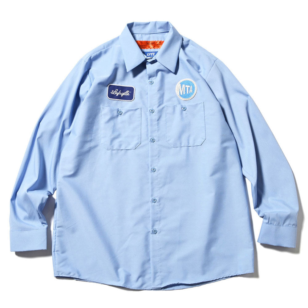 × MTA L/S Work Shirts オフィシャル メトロ 長袖 ワーク シャツ