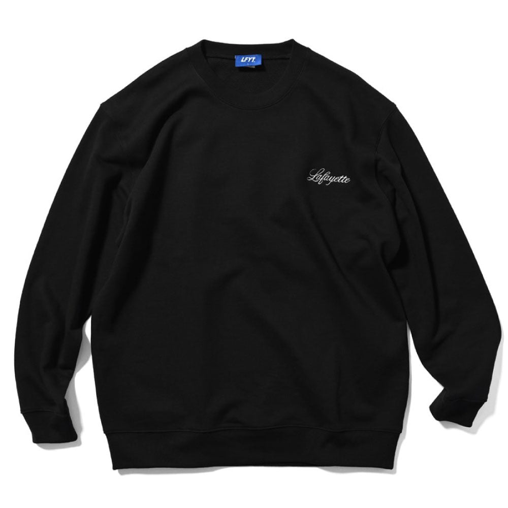 Night And The City Crewneck Sweat Shirts BLK ロゴ クルーネック スウェット