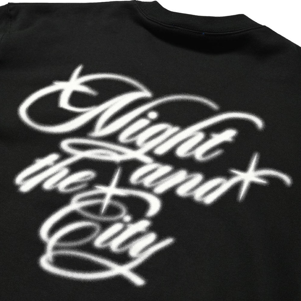 Night And The City Crewneck Sweat Shirts BLK ロゴ クルーネック スウェット