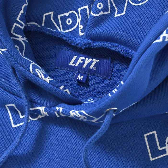 Outline Logo Pullover Hooded Sweatshirt プルオーバー アウトライン コア ロゴ コットン パーカー by Lafayette ラファイエット