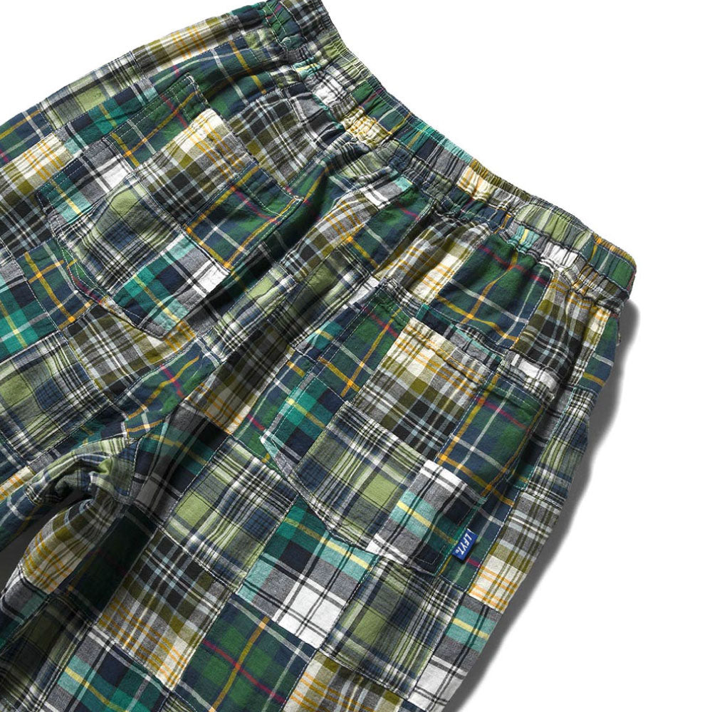 Patchwork Check Chef Pants マドラス チェック パッチワーク シェフ パンツ Green