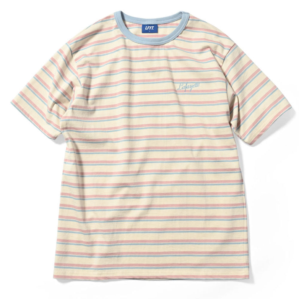 Script Logo Multi S/S Striped Tee スクリプト ロゴ ボーダー 半袖 Tシャツ