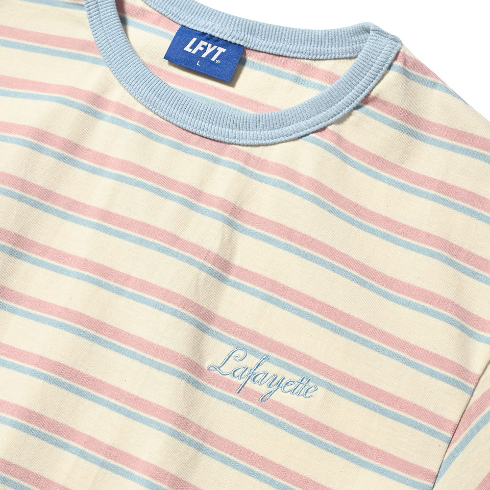 Script Logo Multi S/S Striped Tee スクリプト ロゴ ボーダー 半袖 Tシャツ