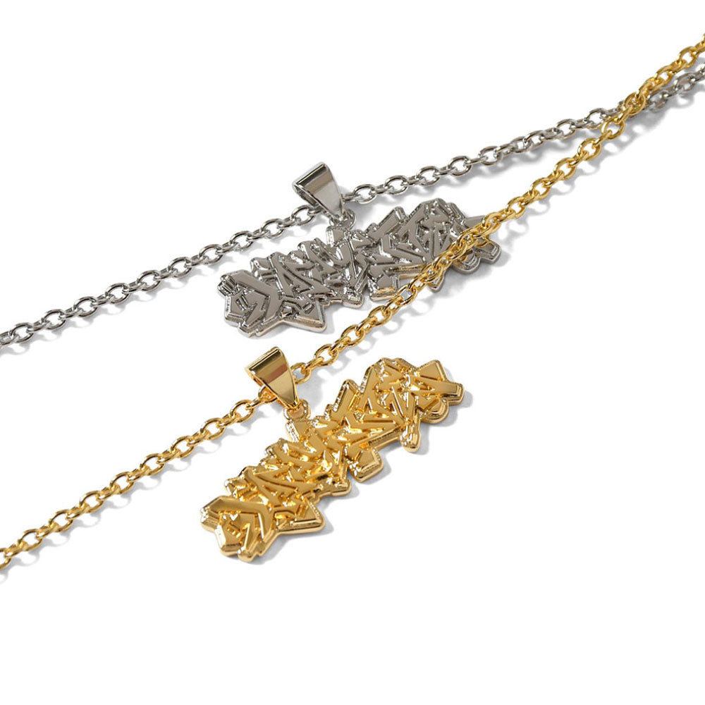 × Stash Piece Necklace スタッシュ ネックレス Gold Silver