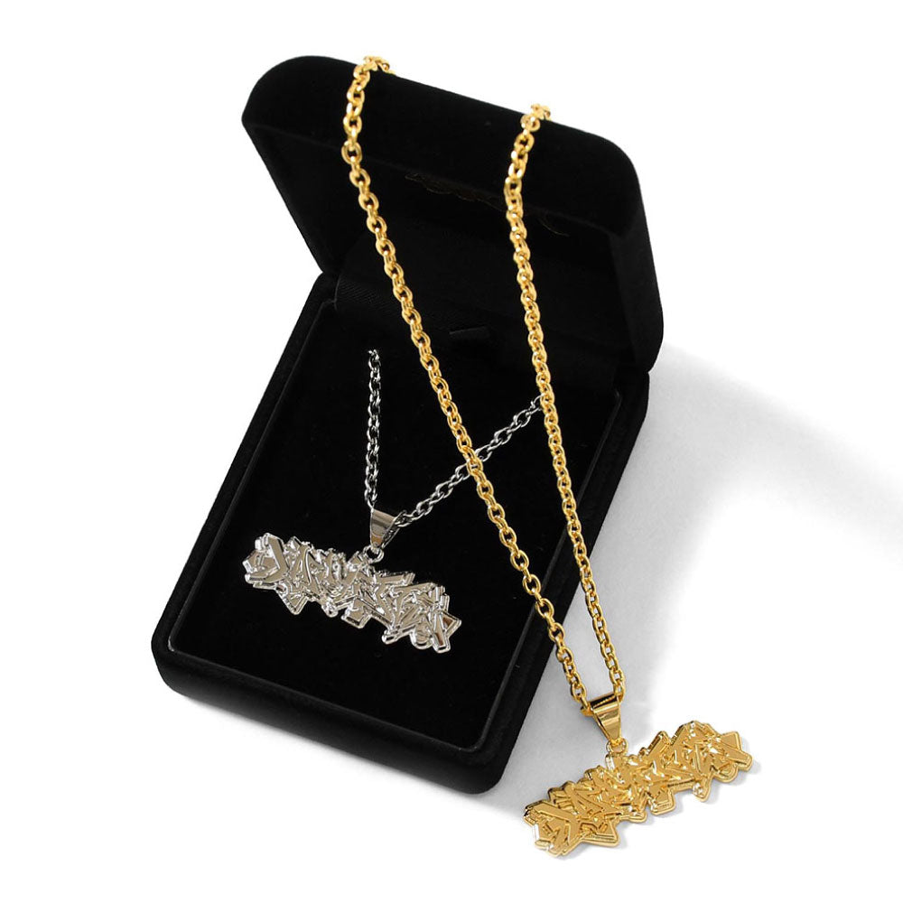 × Stash Piece Necklace スタッシュ ネックレス Silver Gold