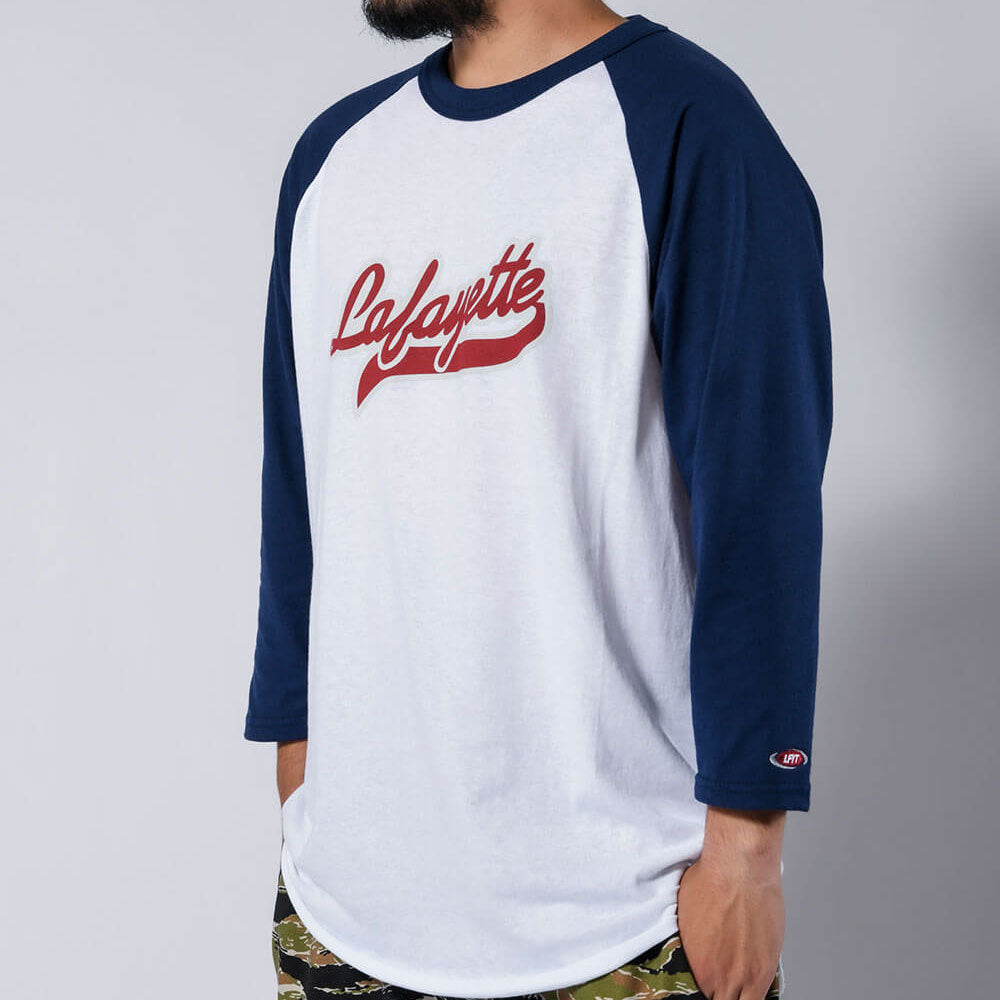 Team Script Logo Raglan Sleeve Tee チーム ロゴ ラグラン Tシャツ