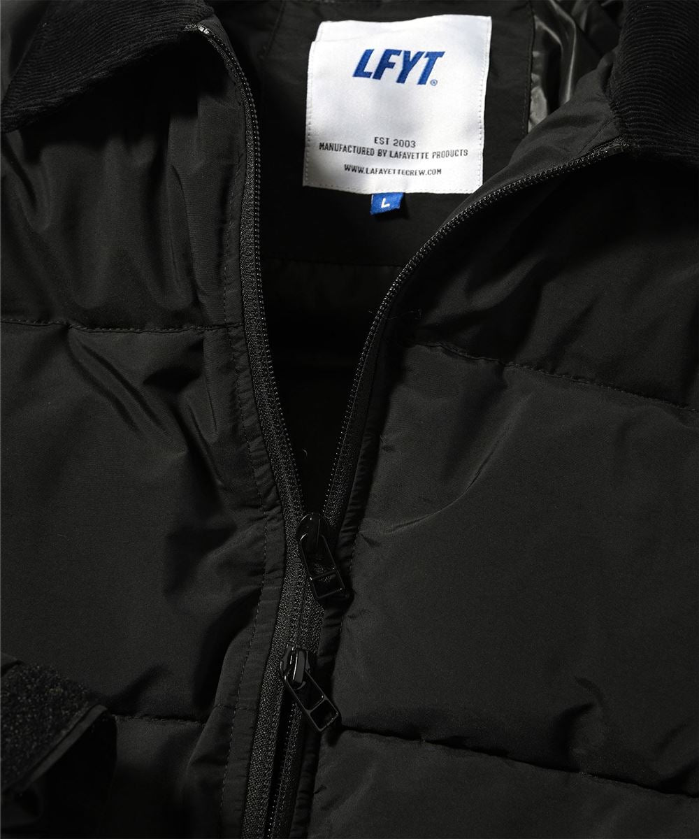 Corduroy Collar Puffer Jacket キルティング パフ ジャケット