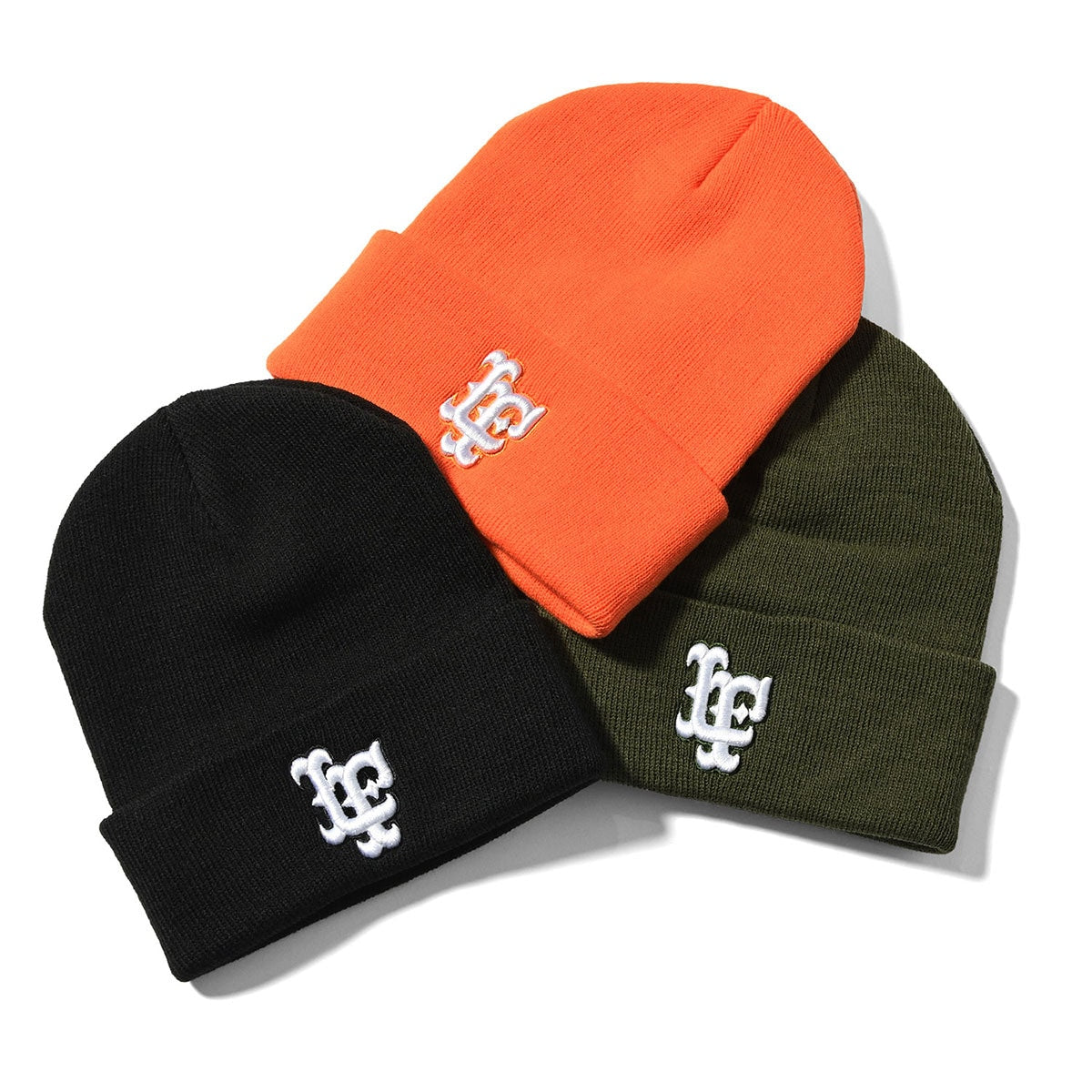 LF Logo Long Beanie Knit Cap ロゴ ビーニー ニット キャップ 帽子