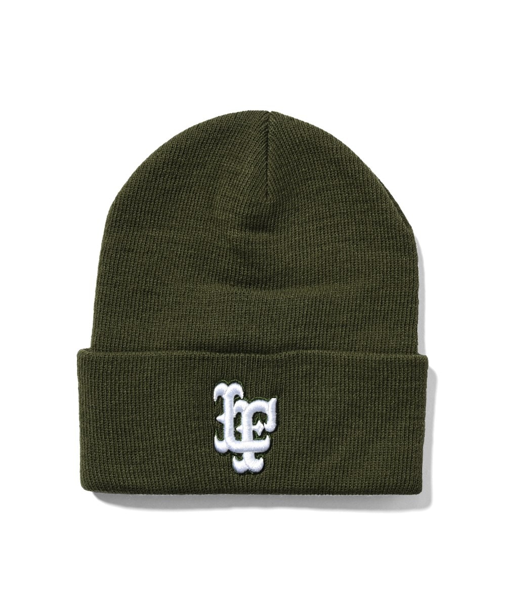 LF Logo Long Beanie Knit Cap ロゴ ビーニー ニット キャップ 帽子