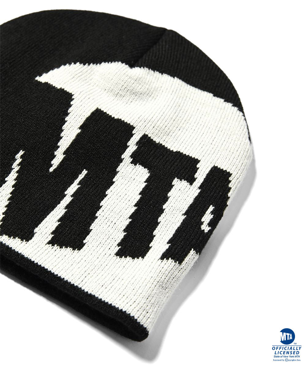 × MTA Logo Single Beanie Knit Cap メトロ エムティーエー ビーニー ロゴ ニット キャップ 帽子