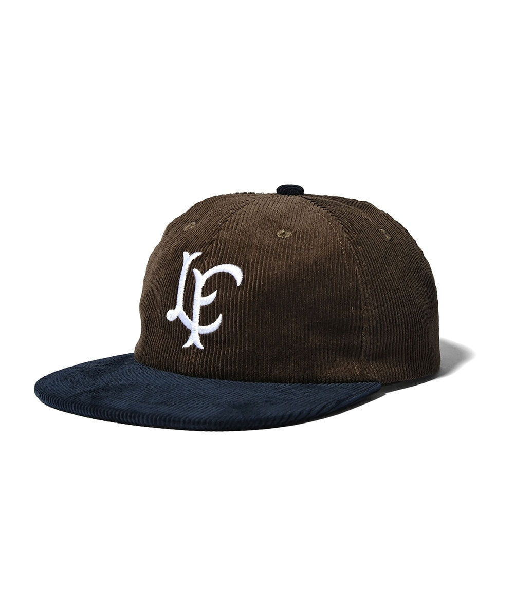 Old Style LF Logo Corduroy Cap ロークラウン コーデュロイ キャップ 帽子