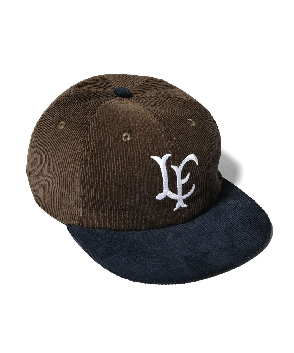 Old Style LF Logo Corduroy Cap ロークラウン コーデュロイ キャップ 帽子