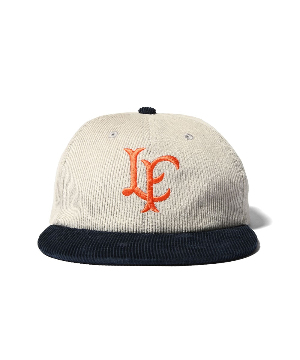 Old Style LF Logo Corduroy Cap ロークラウン コーデュロイ キャップ 帽子