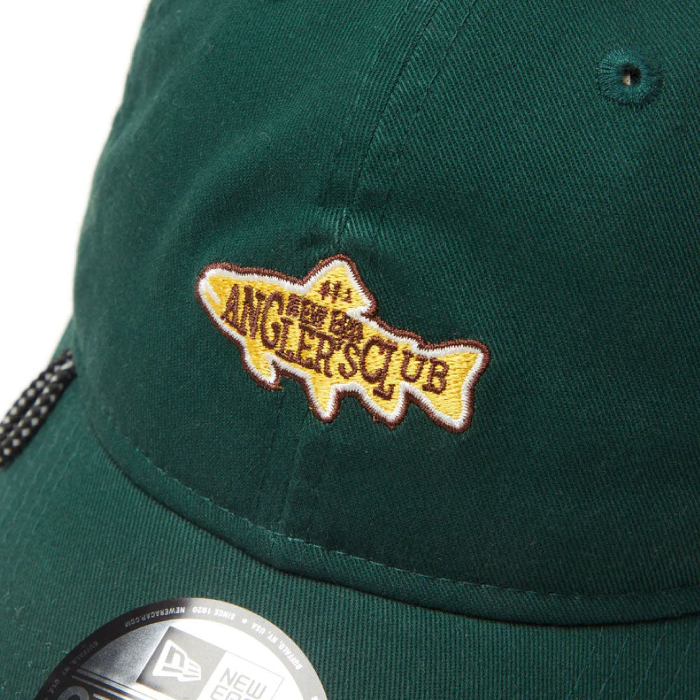 9Thirty Angler's Fishing Club Cap GRN バス フィッシング アウトドア キャップ 帽子