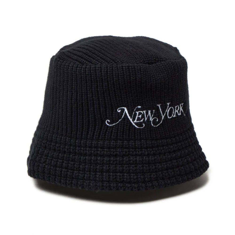 New York Magazine Knit Bucket Hat ニット バケット ハット マガジン キャップ 帽子