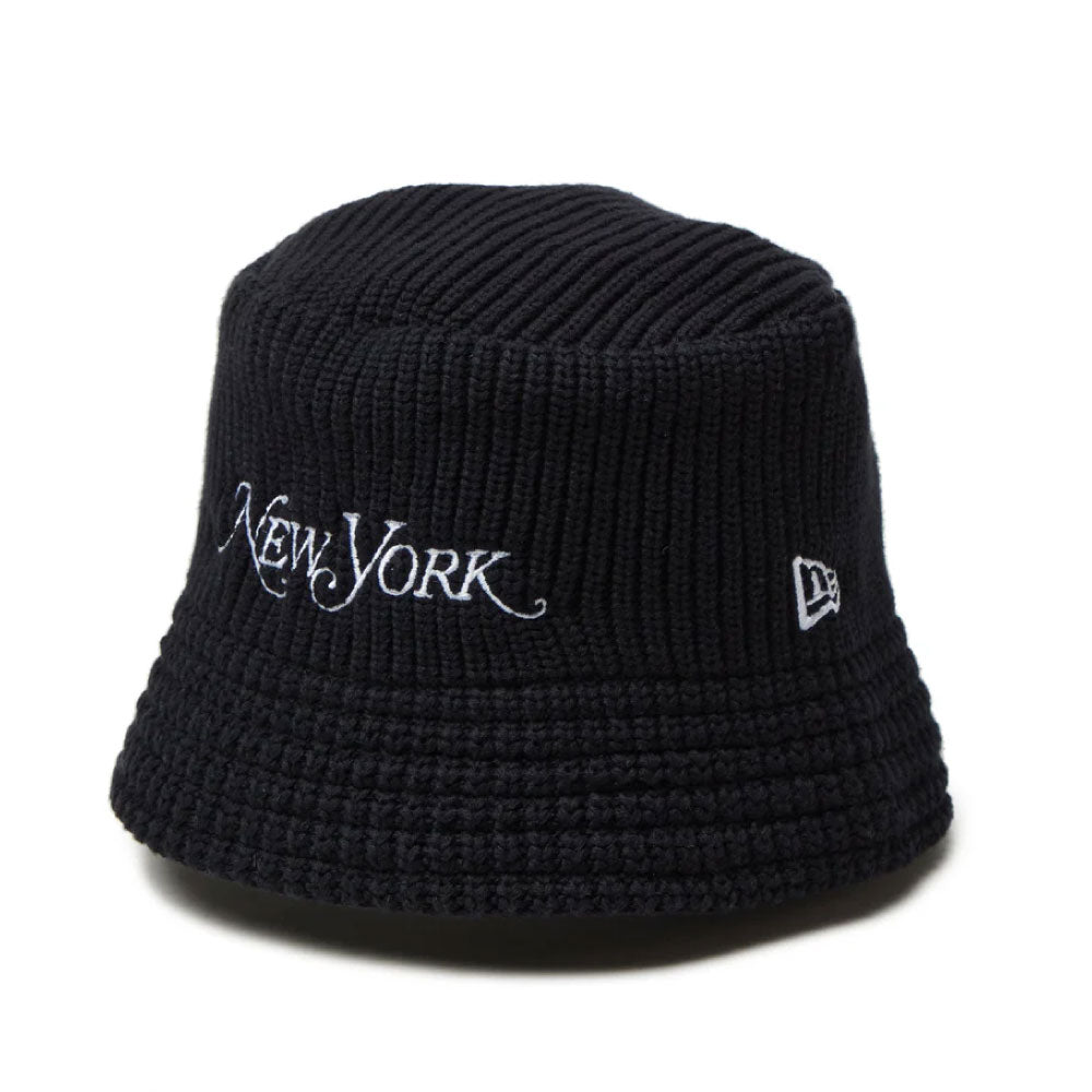 New York Magazine Knit Bucket Hat ニット バケット ハット マガジン キャップ 帽子