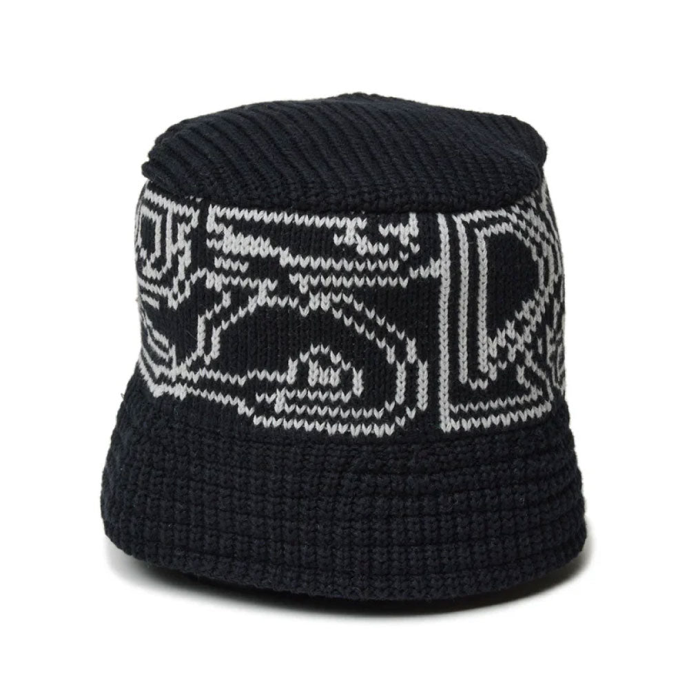 Shinknownsuke Dots Per Inch Knit Bucket Hat ニットバケット ハット キャップ 帽子