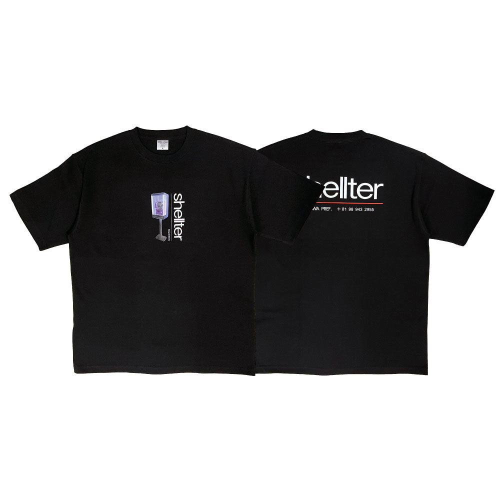 Being S/S Okinawa Pref Tee Black ロゴ 半袖 Tシャツ