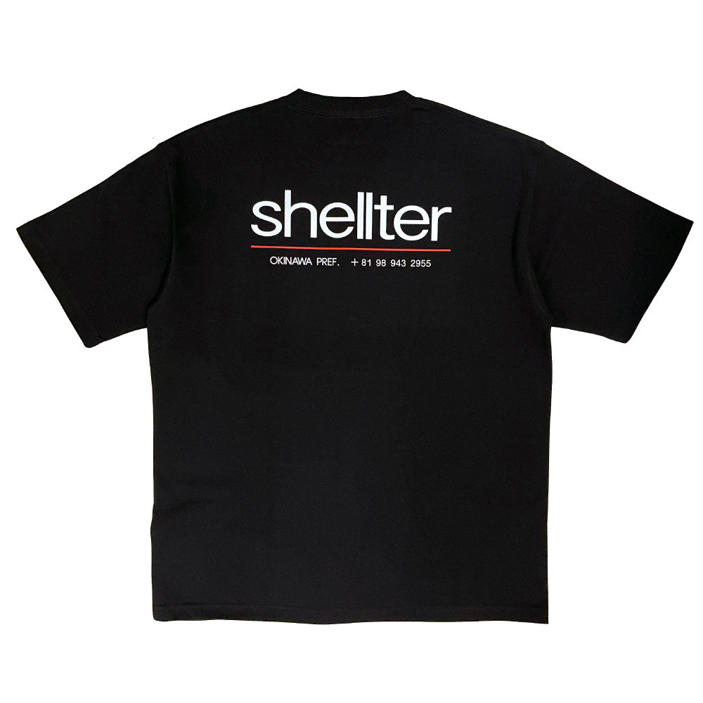 Being S/S Okinawa Pref Tee Black ロゴ 半袖 Tシャツ