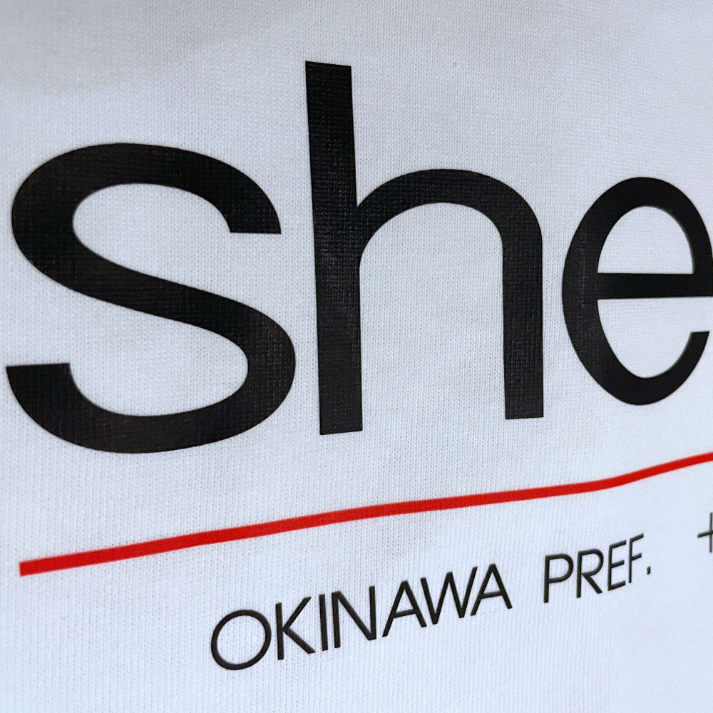 Being S/S Okinawa Pref Tee White ロゴ 半袖 Tシャツ