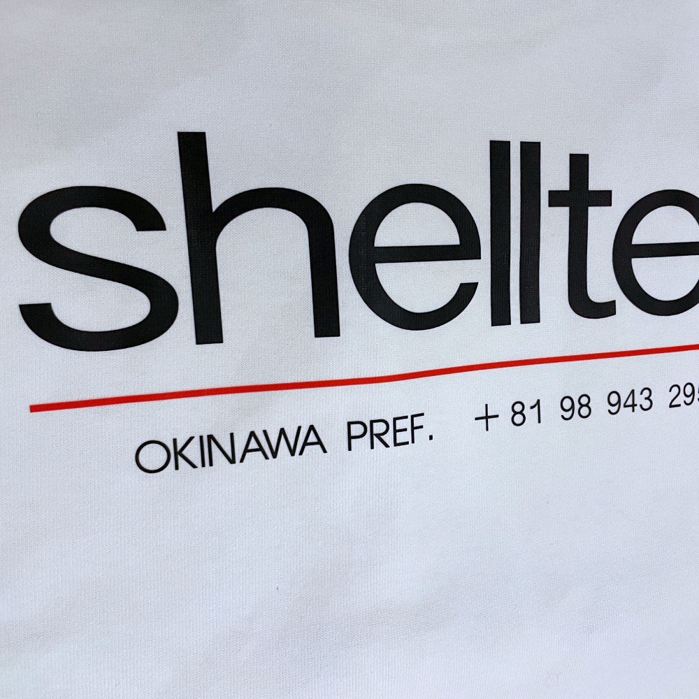 Being S/S Okinawa Pref Tee White ロゴ 半袖 Tシャツ