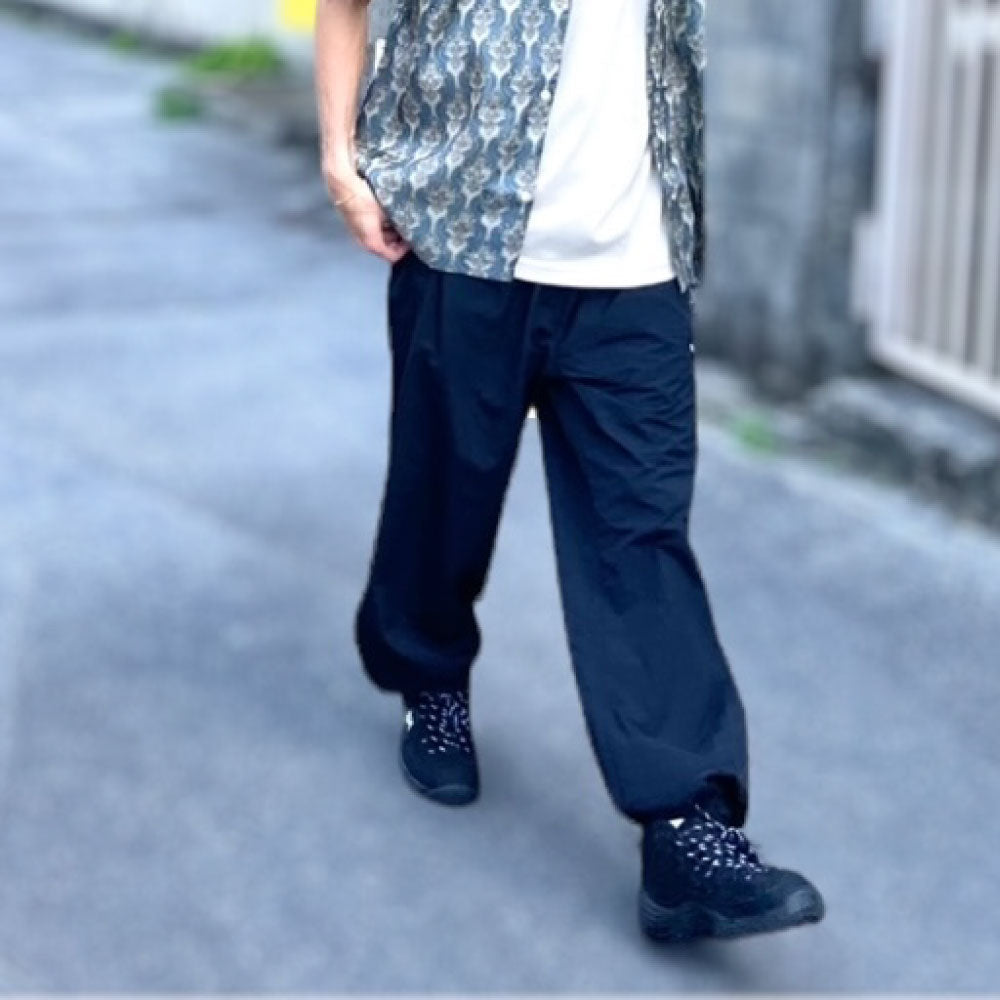 Bet Logo Military Nylon Training Pants Black ミリタリー リラックス フィットトレーニング パンツ