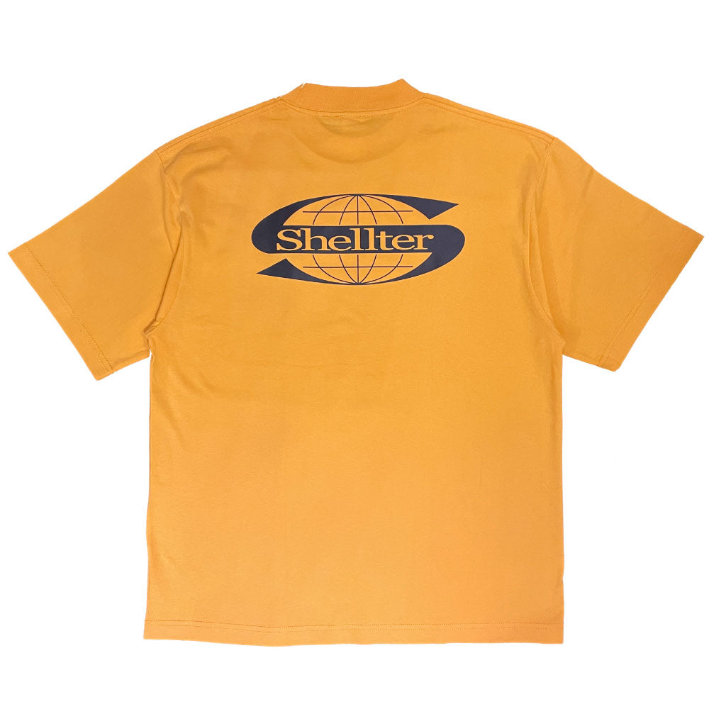 Bet S/S Logo Tee Gold / Black 半袖 Tシャツ