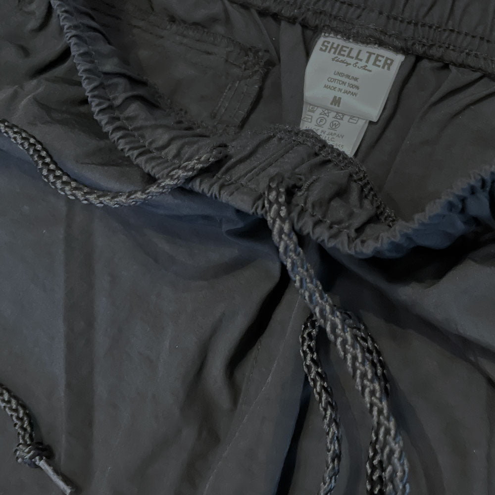 Bet Logo Military Nylon Training Pants Black ミリタリー リラックス フィットトレーニング パンツ