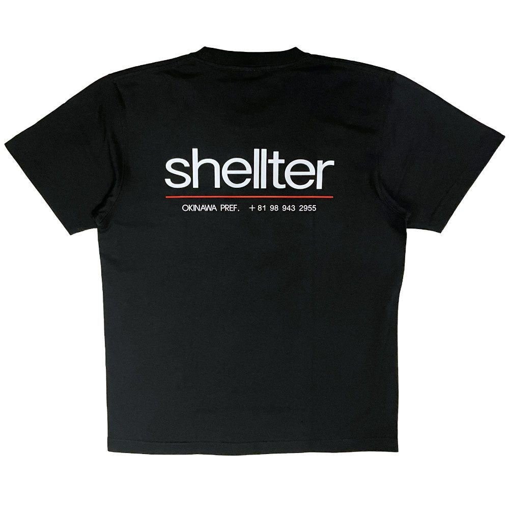 Hope S/S Okinawa Pref Tee Black ロゴ 半袖 Tシャツ