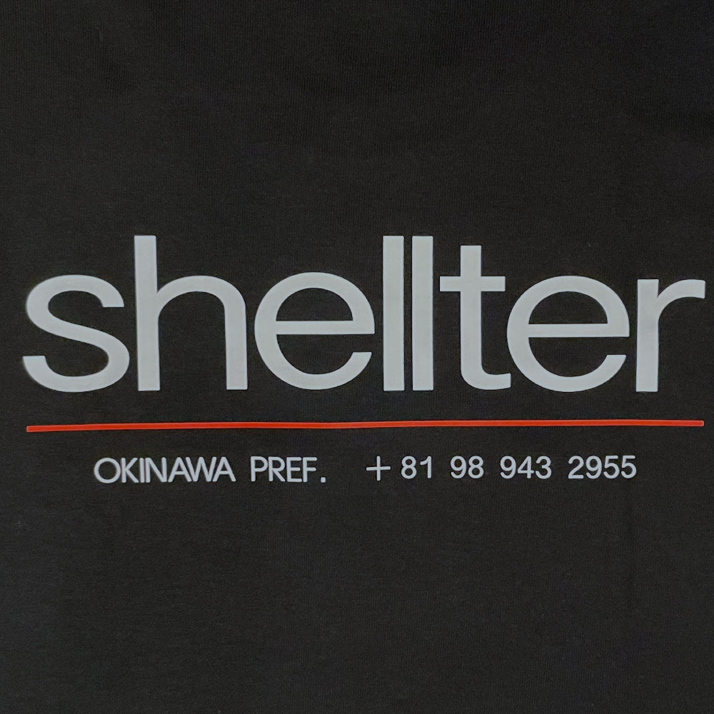 Hope S/S Okinawa Pref Tee Black ロゴ 半袖 Tシャツ