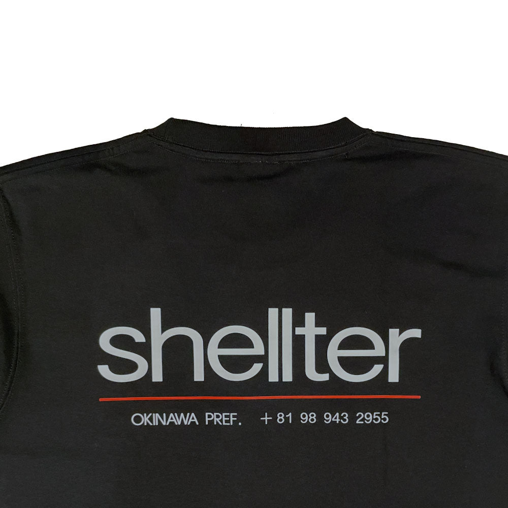 Hope S/S Okinawa Pref Tee Black ロゴ 半袖 Tシャツ