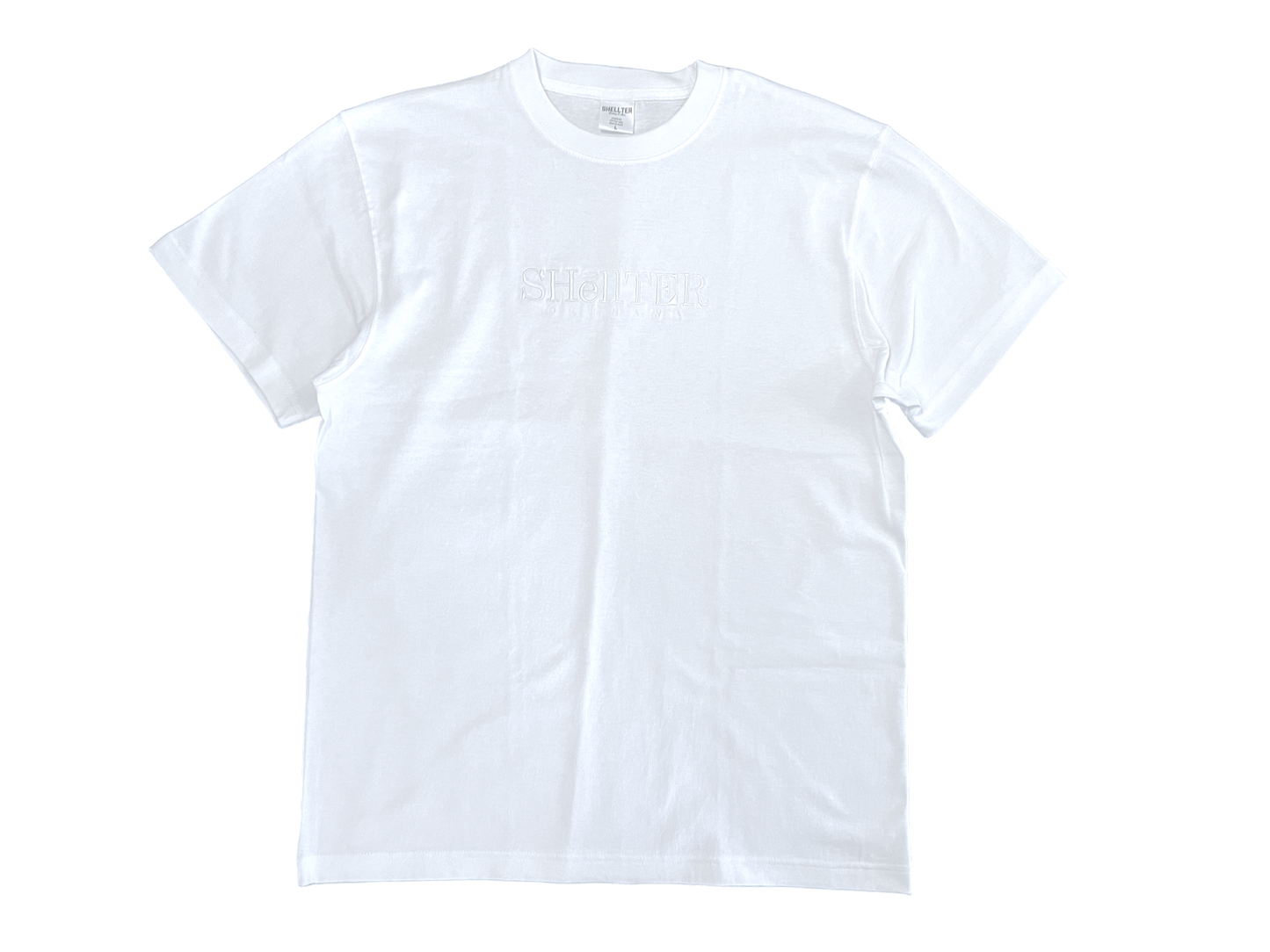 EMB Logo S/S Tee White ロゴ 半袖 Tシャツ